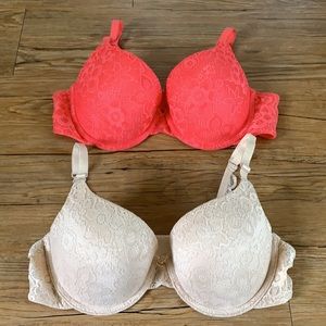 2 LACE BRAS